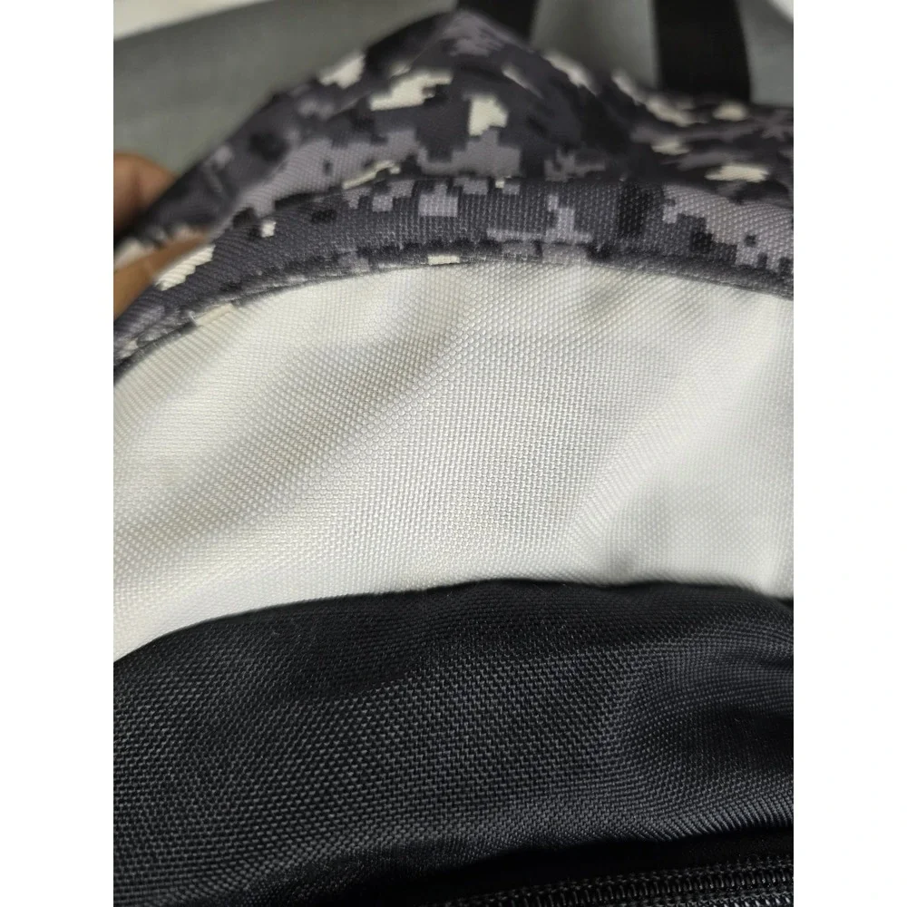 Jansport Backpack Grey Digital Camo School Bag Tactical Streetwear